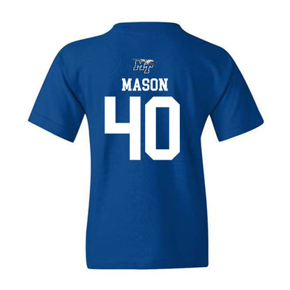 MTSU - NCAA Women's Basketball : Meioshe Mason - Youth T-Shirt Replica Shersey