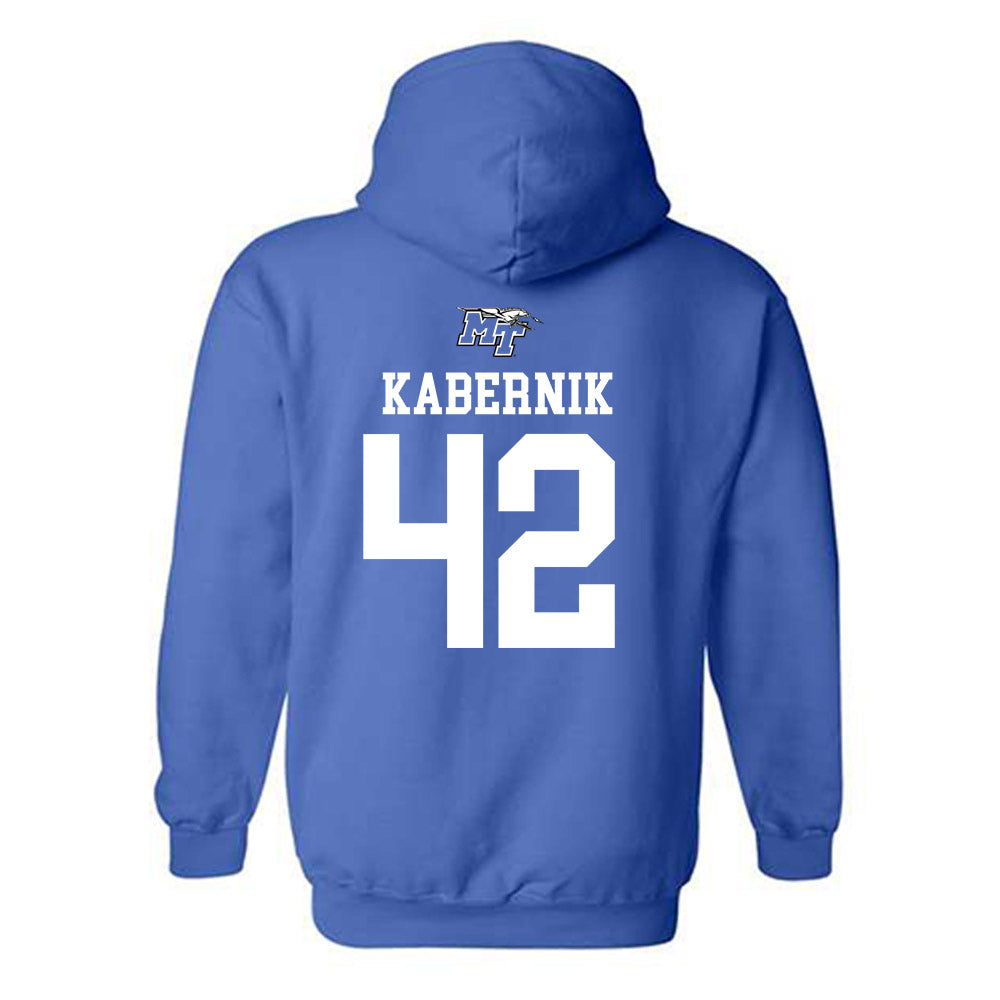 MTSU - NCAA Women's Basketball : Stanislava Kabernik - Hooded Sweatshirt Replica Shersey