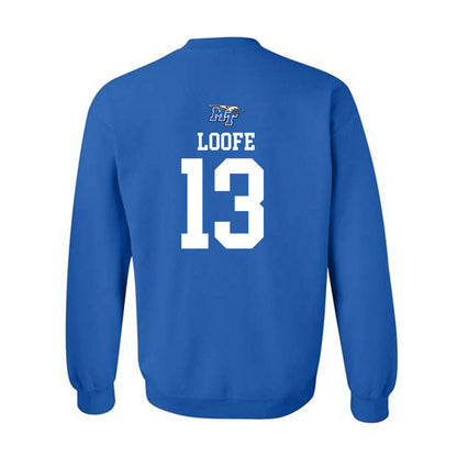 MTSU - NCAA Men's Basketball : Chris Loofe - Crewneck Sweatshirt Replica Shersey