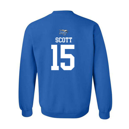 MTSU - NCAA Women's Basketball : TaMia Scott - Crewneck Sweatshirt Replica Shersey