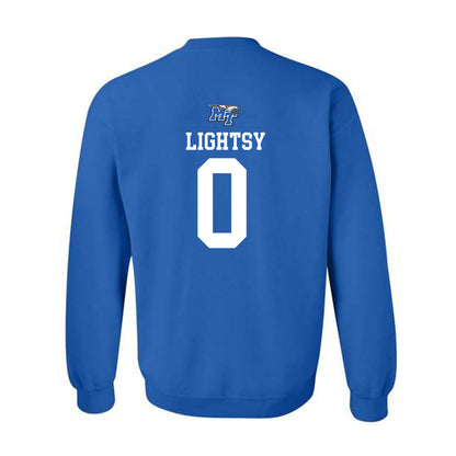 MTSU - NCAA Men's Basketball : Isiah Lightsy - Crewneck Sweatshirt Replica Shersey