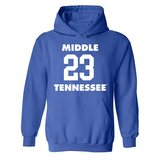 MTSU - NCAA Women's Basketball : Jada Harrison - Hooded Sweatshirt Replica Shersey