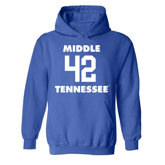 MTSU - NCAA Women's Basketball : Stanislava Kabernik - Hooded Sweatshirt Replica Shersey