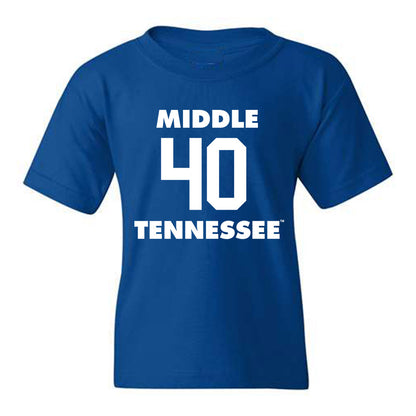 MTSU - NCAA Women's Basketball : Meioshe Mason - Youth T-Shirt Replica Shersey