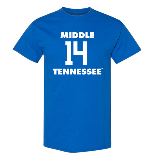 MTSU - NCAA Men's Basketball : Jalen Jordan - T-Shirt Replica Shersey