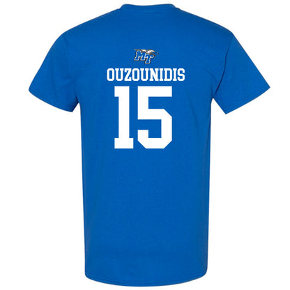 MTSU - NCAA Women's Soccer : Olivia Ouzounidis - Royal Replica Shersey Short Sleeve T-Shirt