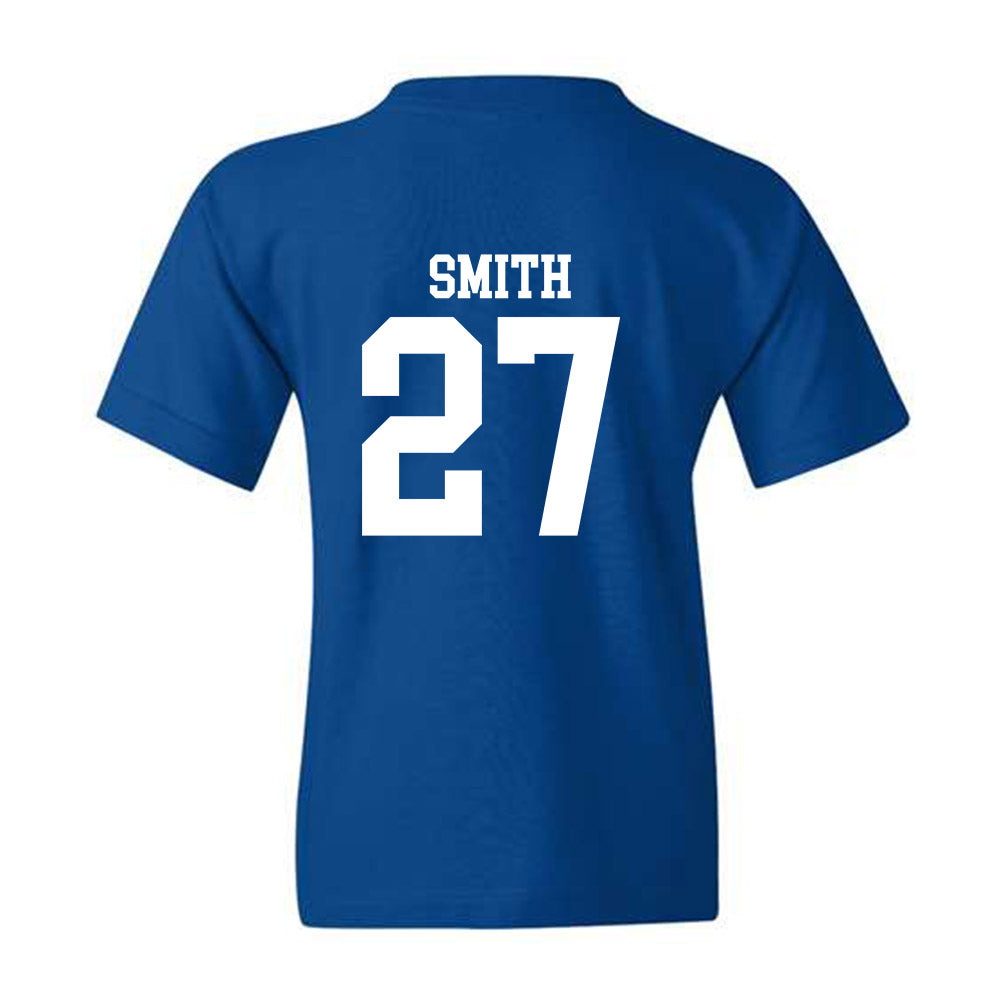 MTSU - NCAA Football : Rickey Smith - Royal Replica Shersey Youth T-Shirt