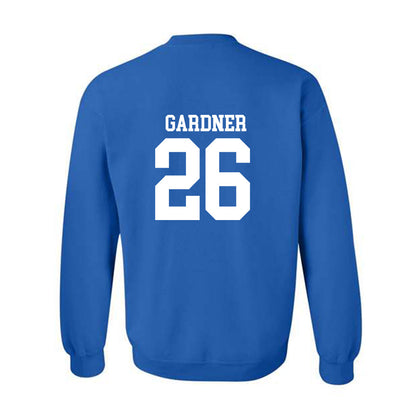 MTSU - NCAA Football : Jayce Gardner - Royal Replica Shersey Sweatshirt