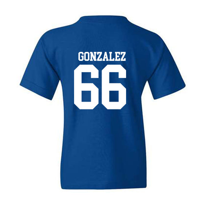 MTSU - NCAA Football : Daniel Gonzalez - Youth T-Shirt Replica Shersey