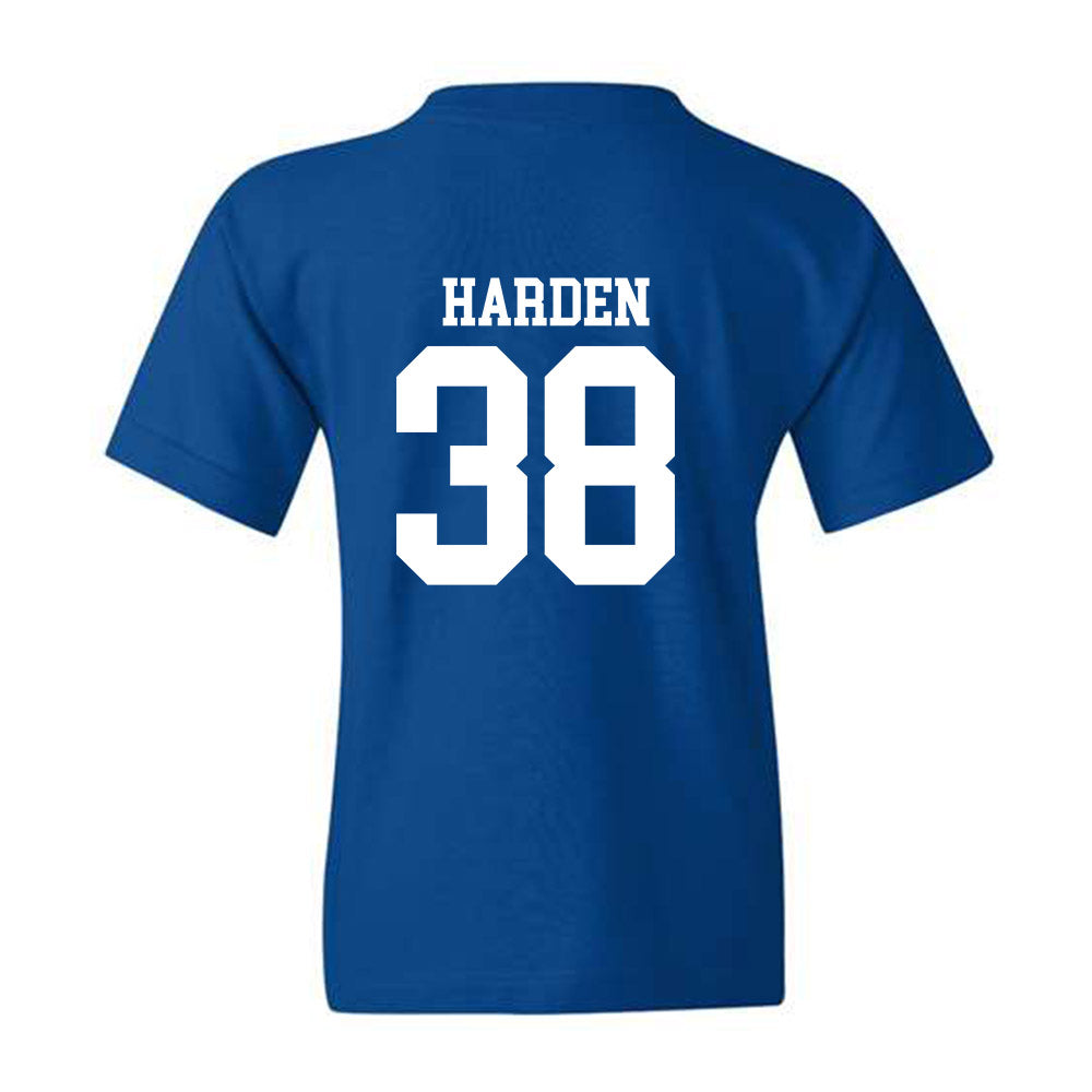 MTSU - NCAA Football : ZaBrien Harden - Royal Replica Shersey Youth T-Shirt