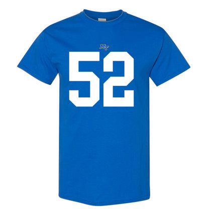 MTSU - NCAA Football : Muaaz Byard - Royal Replica Shersey Short Sleeve T-Shirt