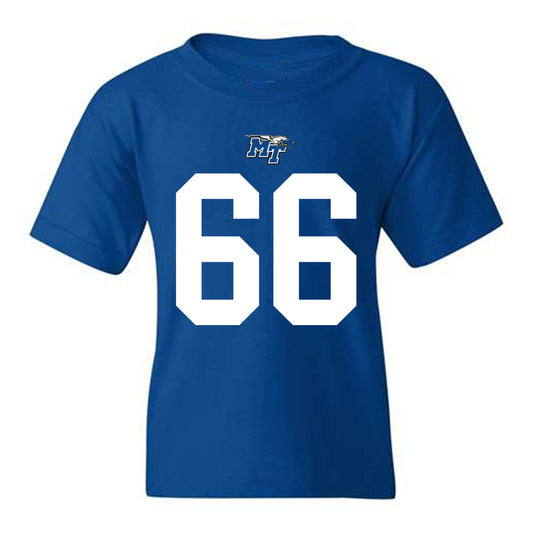 MTSU - NCAA Football : Daniel Gonzalez - Youth T-Shirt Replica Shersey