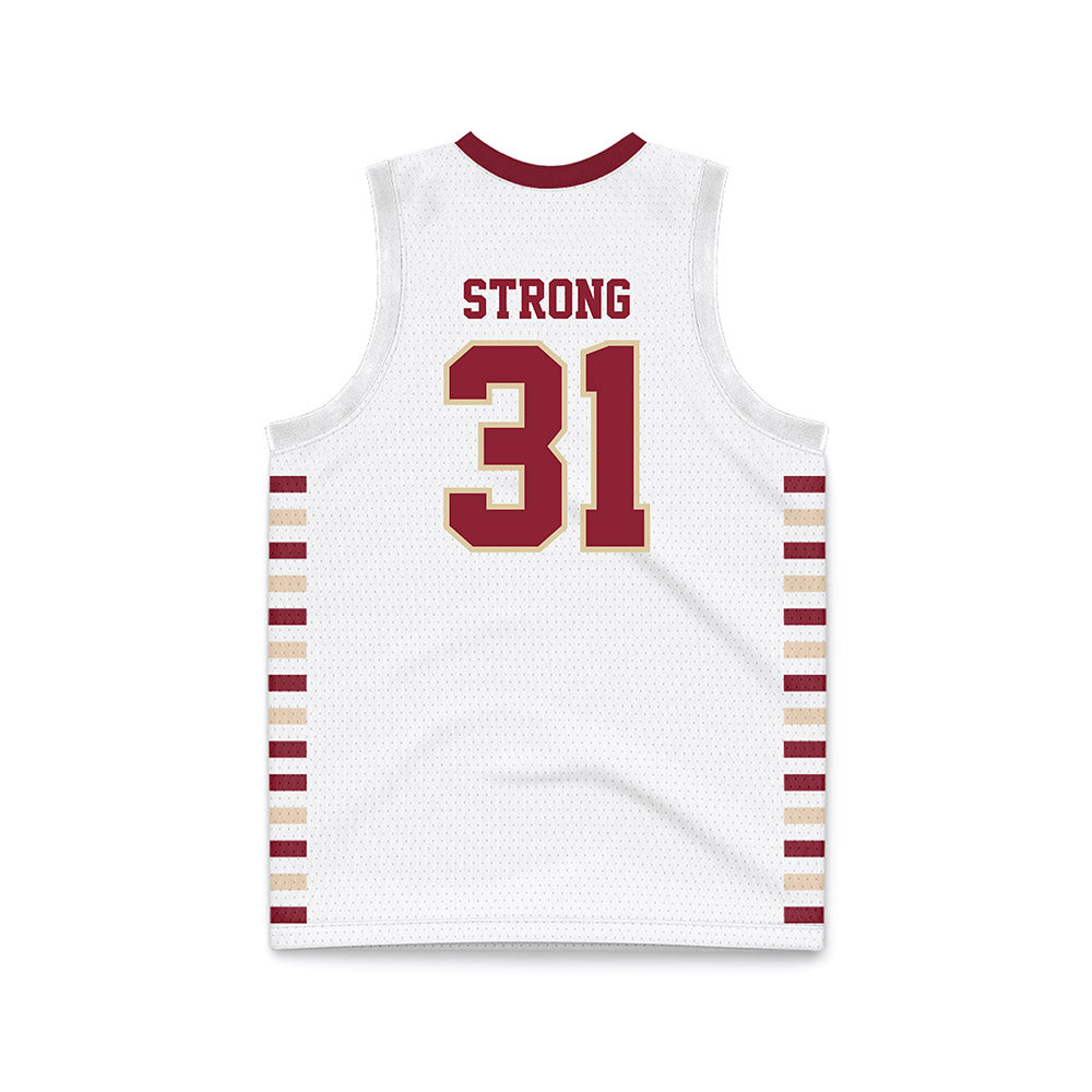 Boston College - NCAA Men's Basketball : Elijah Strong - Basketball Jersey