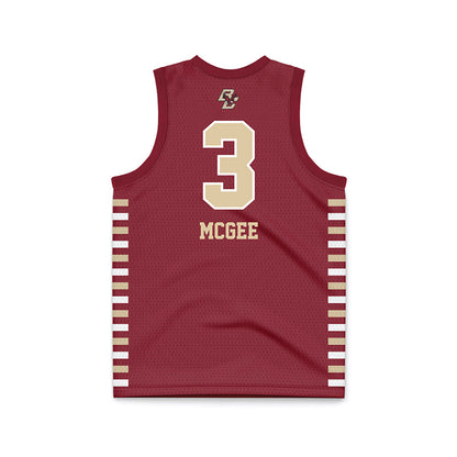 Boston College - NCAA Women's Basketball : Ava McGee - Basketball Jersey