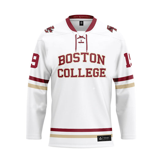 Boston College - NCAA Women's Ice Hockey : Jade Arnone - White Jersey
