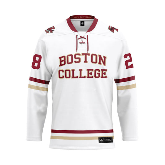 Boston College - NCAA Women's Ice Hockey : Gaby Roy - White Jersey