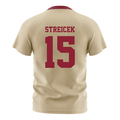 Boston College - NCAA Women's Soccer : Aislin Streicek - Gold Jersey