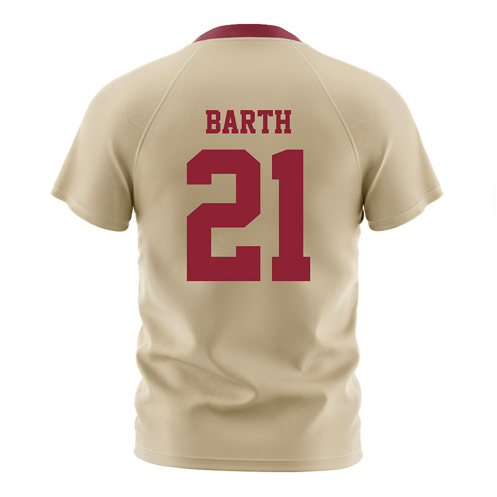 Boston College - NCAA Women's Soccer : Andrea Barth - Gold Jersey