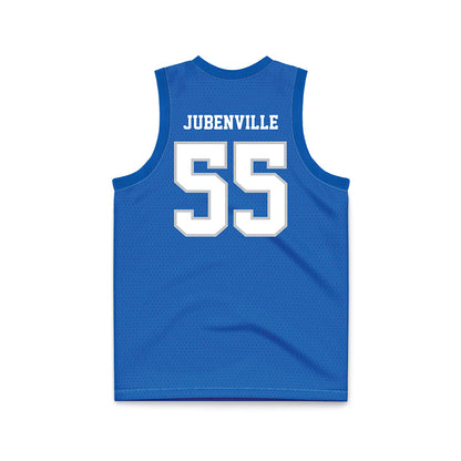 MTSU - NCAA Men's Basketball : Jack Jubenville - Blue Basketball Jersey