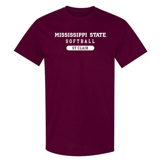 Mississippi State - NCAA Softball : Brylie St Clair - T-Shirt Classic Shersey