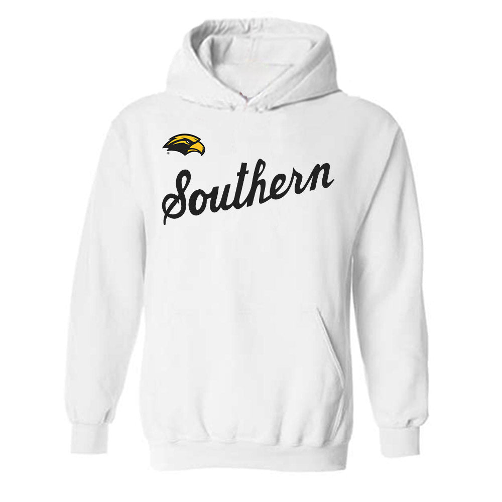 Southern Miss - NCAA Baseball : Chase Adams - Replica Shersey Hooded Sweatshirt