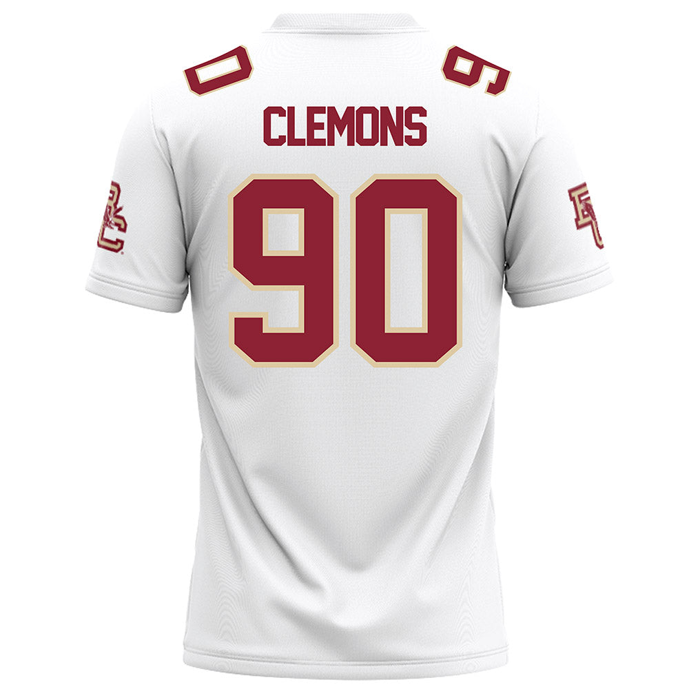Boston College - NCAA Football : Ty Clemons - White Jersey