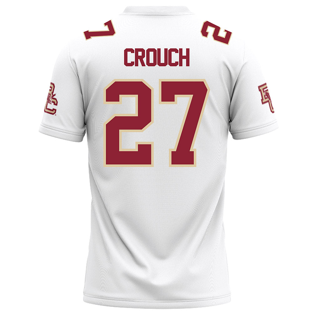 Boston College - NCAA Football : Daveon Crouch - White Jersey
