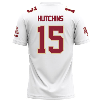 Boston College - NCAA Football : Quintayvious Hutchins - White Jersey