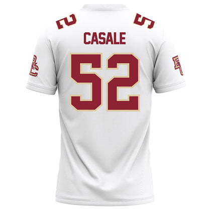 Boston College - NCAA Football : Luciano Casale - White Jersey