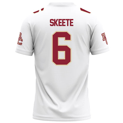 Boston College - NCAA Football : Jaedn Skeete - White Jersey
