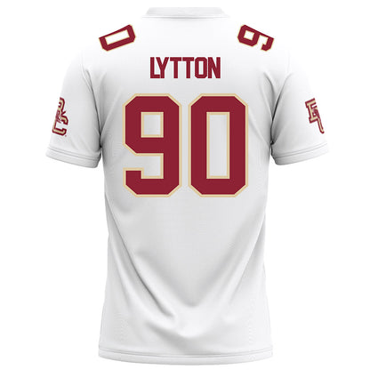 Boston College - NCAA Football : Connor Lytton - White Jersey