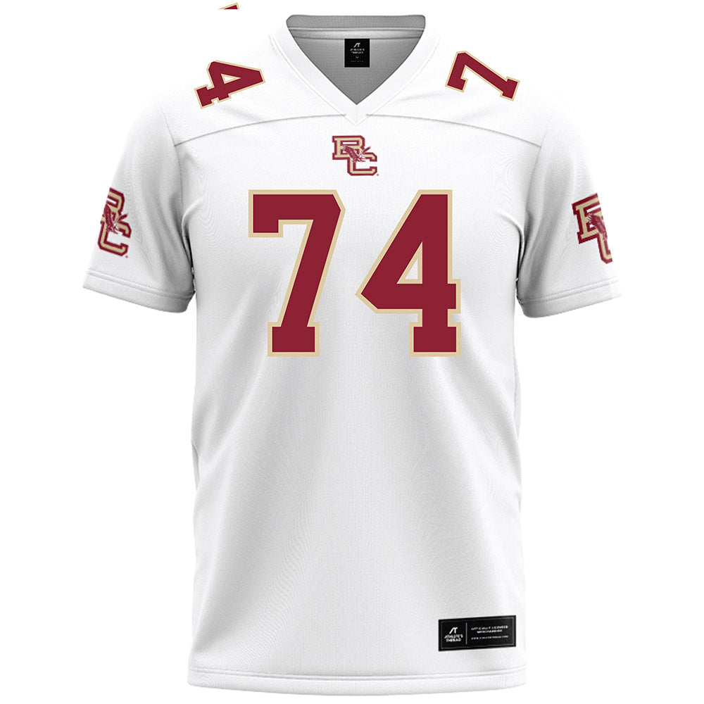 Boston College - NCAA Football : Owen Stoudmire - White Jersey