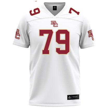 Boston College - NCAA Football : Kevin Cline - White Jersey