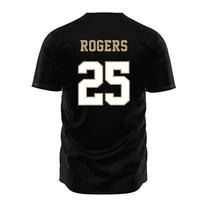 JMU - NCAA Softball : Lexi Rogers - Black Softball Jersey