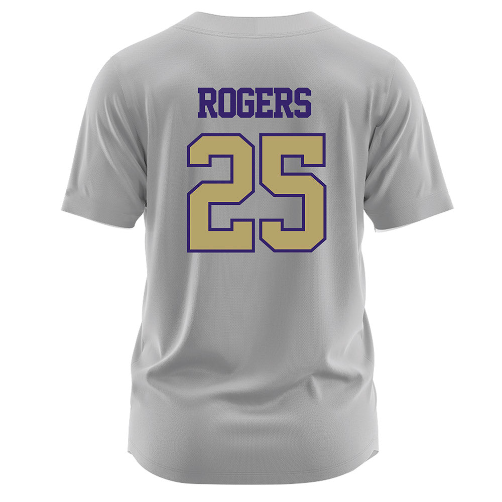 JMU - NCAA Softball : Lexi Rogers - Grey Softball Jersey