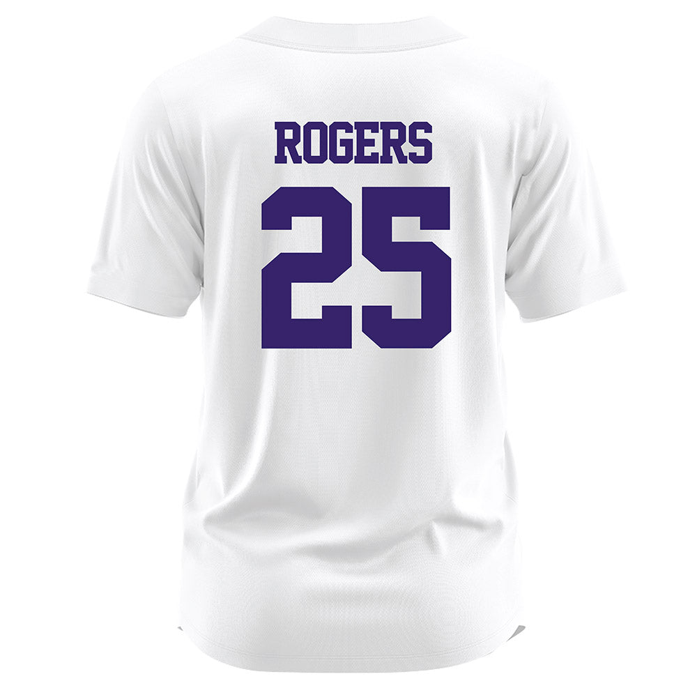 JMU - NCAA Softball : Lexi Rogers - White Softball Jersey