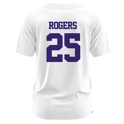 JMU - NCAA Softball : Lexi Rogers - White Softball Jersey