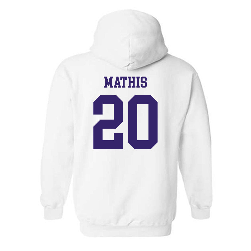 JMU - NCAA Softball : Kk Mathis - Hooded Sweatshirt Replica Shersey