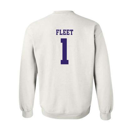 JMU - NCAA Softball : Kirsten Fleet - Crewneck Sweatshirt Replica Shersey