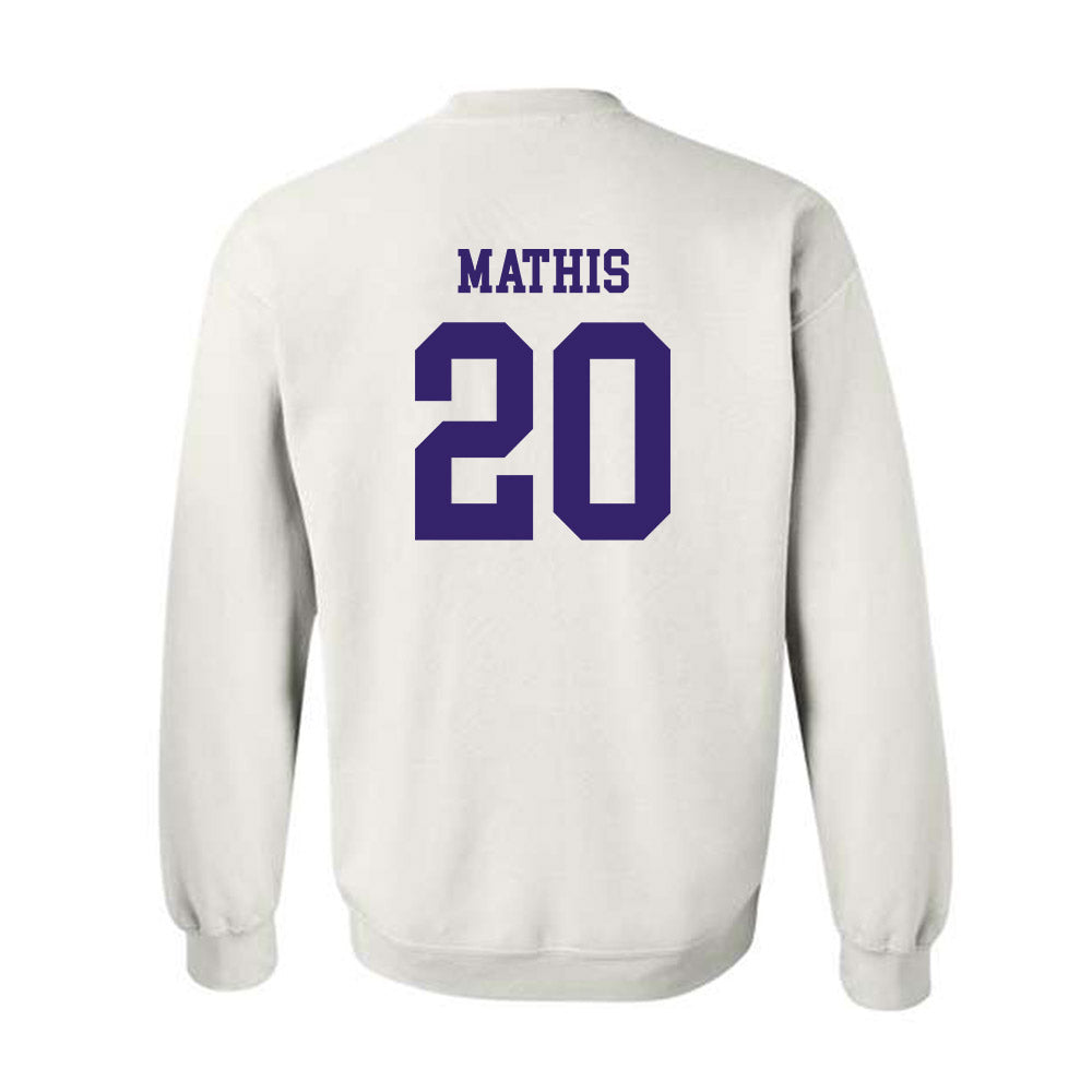 JMU - NCAA Softball : Kk Mathis - Crewneck Sweatshirt Replica Shersey