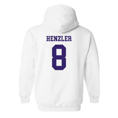 JMU - NCAA Softball : Bella Henzler - Hooded Sweatshirt Replica Shersey