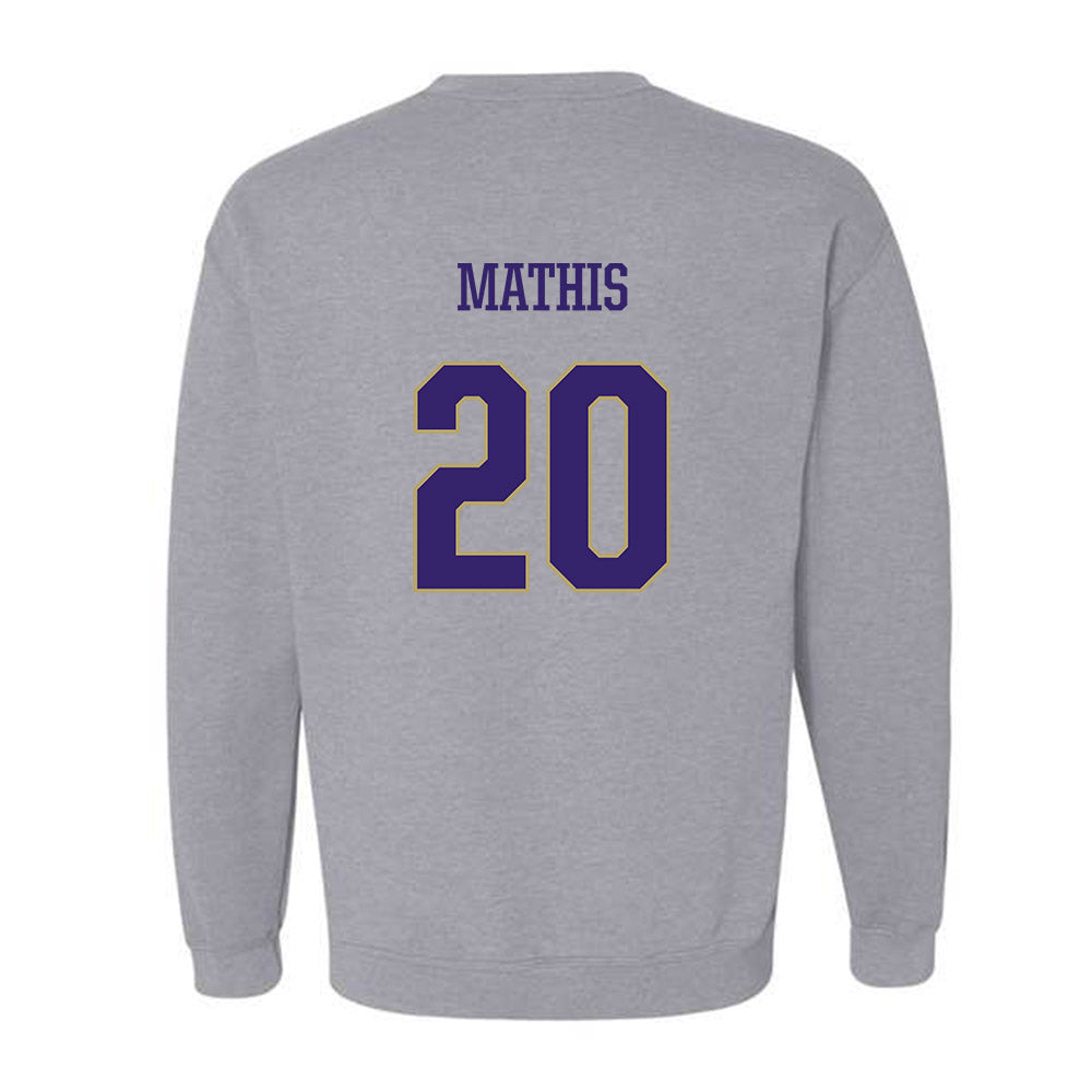 JMU - NCAA Softball : Kk Mathis - Crewneck Sweatshirt Classic Shersey