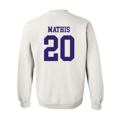 JMU - NCAA Softball : Kk Mathis - Crewneck Sweatshirt Fashion Shersey