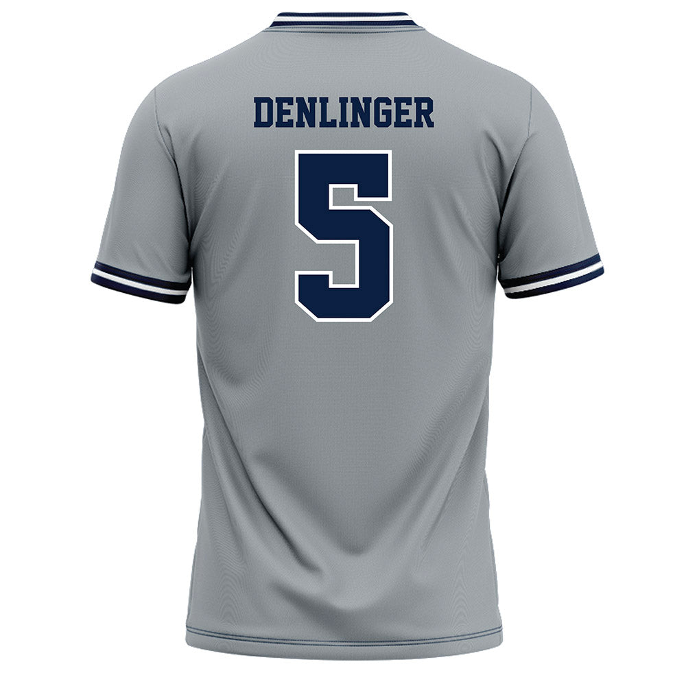Monmouth - NCAA Baseball : Austin Denlinger - Grey Jersey