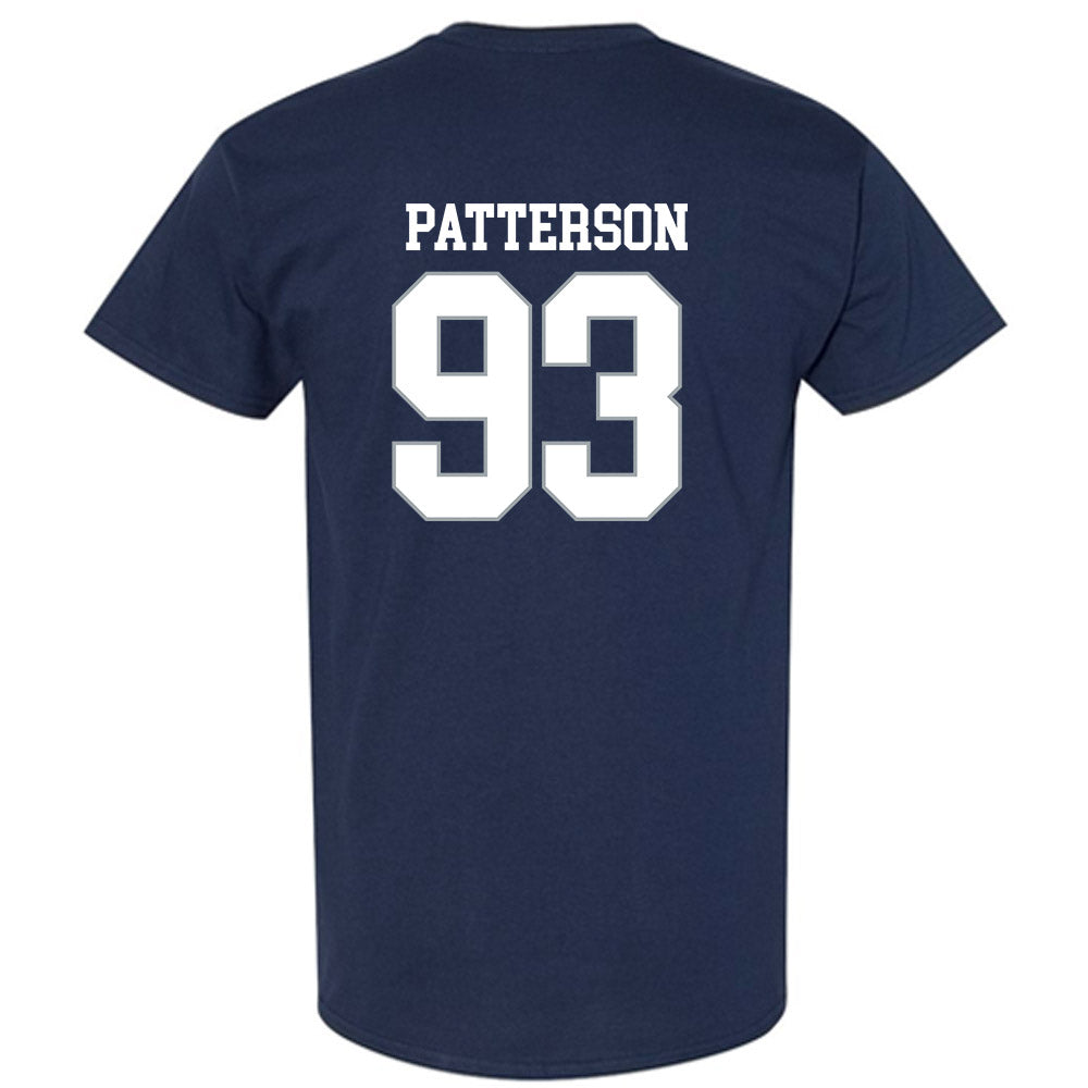 Monmouth - NCAA Football : Ronan Patterson - Midnight Blue Replica Short Sleeve T-Shirt