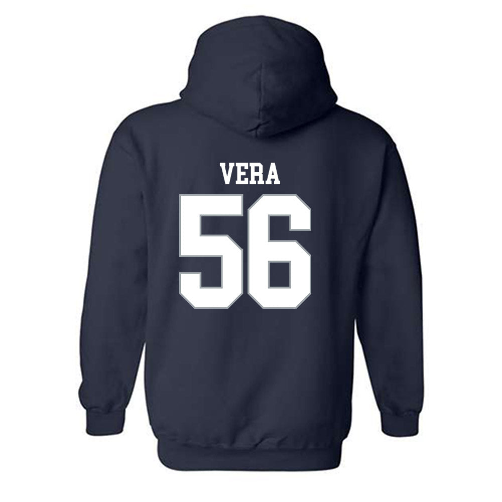 Monmouth - NCAA Football : Andrew Vera - Replica Shersey Hooded Sweatshirt