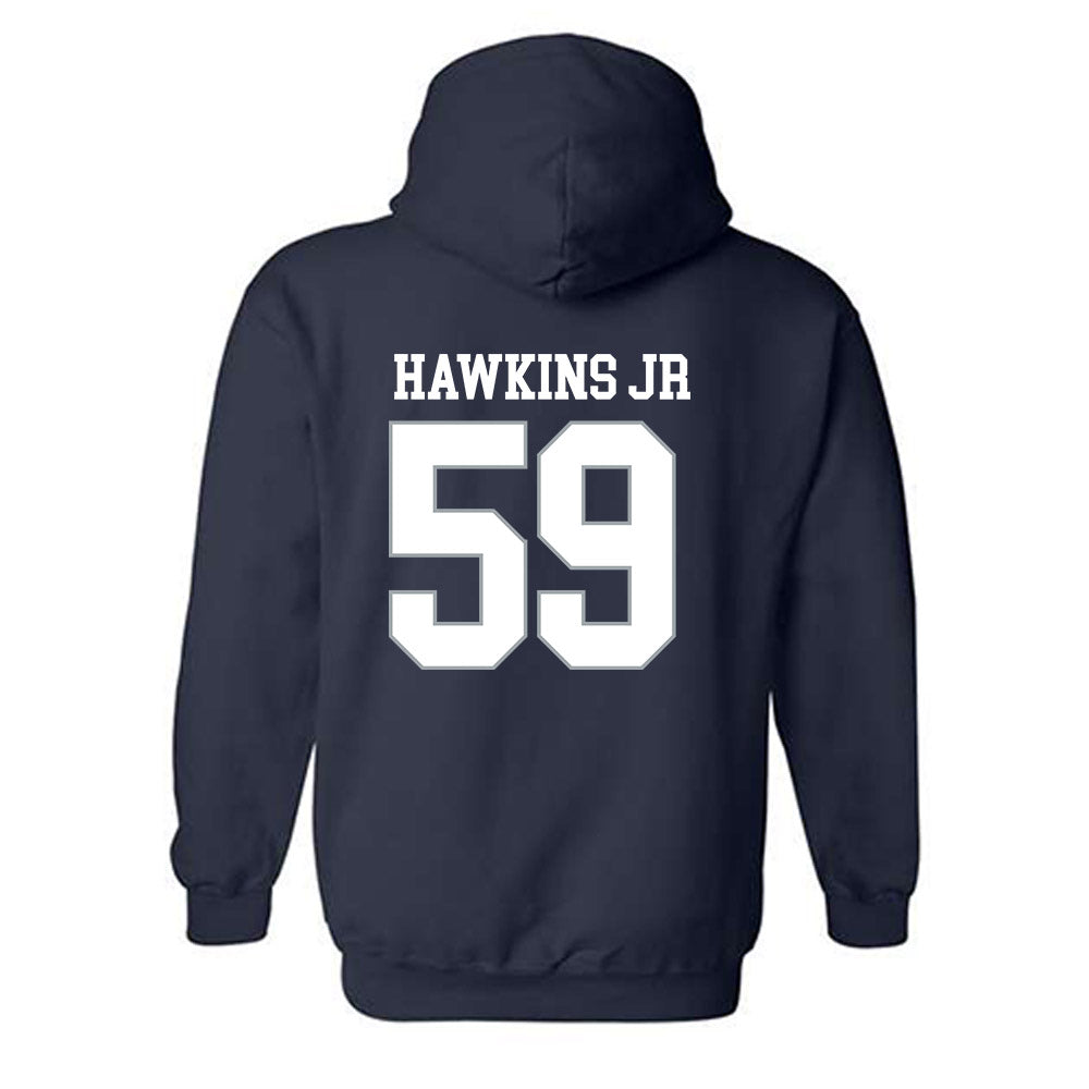 Monmouth - NCAA Football : Adrian Hawkins Jr - Replica Shersey Hooded Sweatshirt