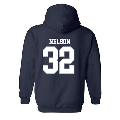 Monmouth - NCAA Football : Rodney Nelson - Replica Shersey Hooded Sweatshirt