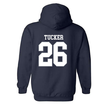 Monmouth - NCAA Football : Jaylen Tucker - Replica Shersey Hooded Sweatshirt