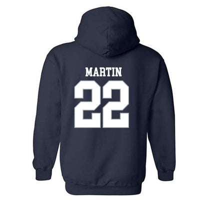Monmouth - NCAA Football : Ayden Martin - Replica Shersey Hooded Sweatshirt